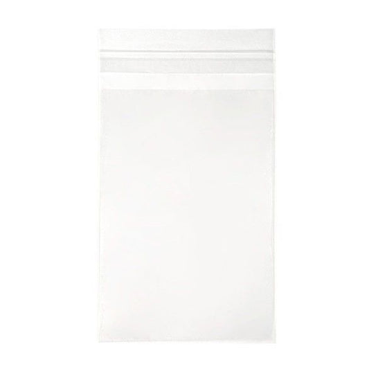 Crystal Clear Bags® with Flap 4 1/4" x 6 1/8" 100 pack B4X6