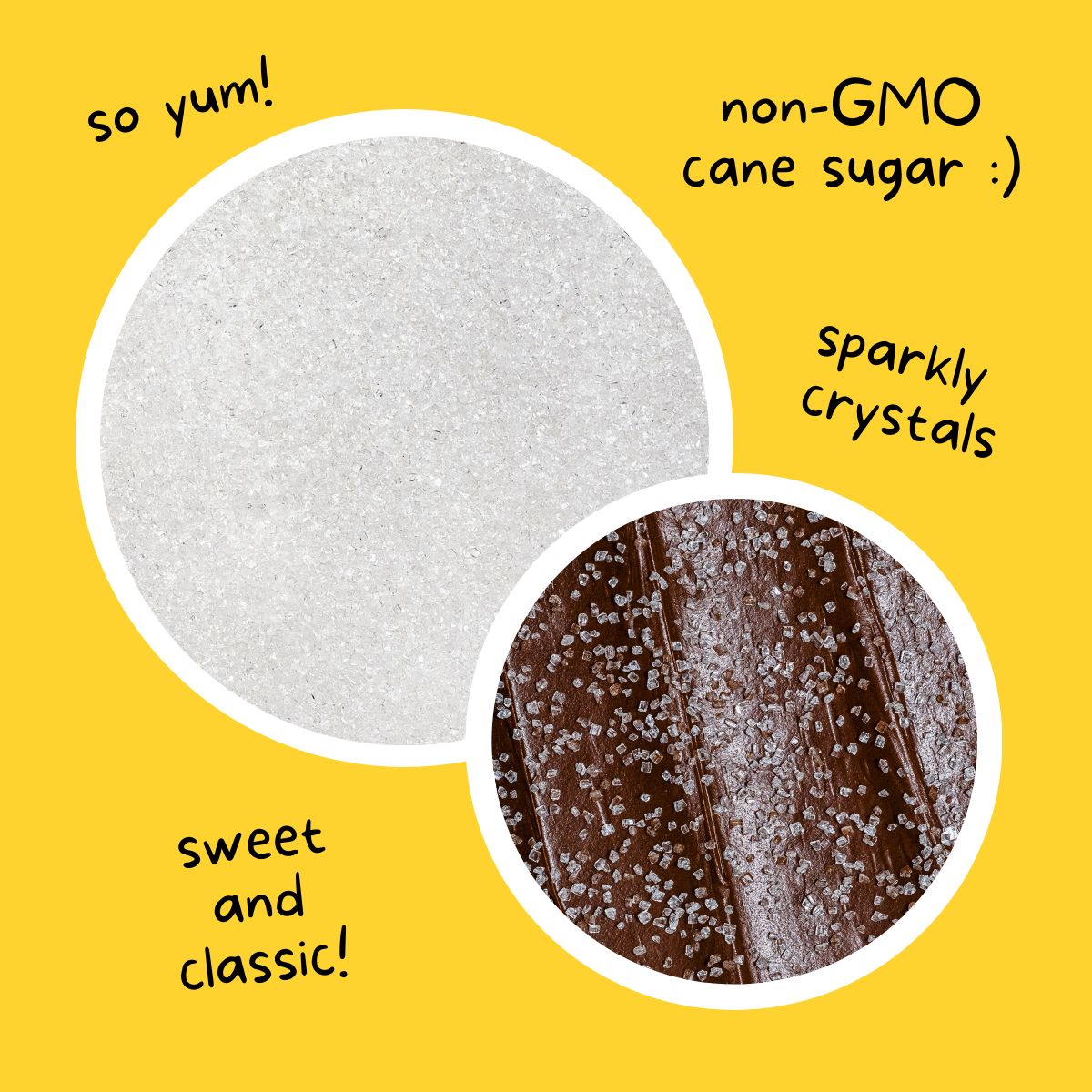 Twinkles Sanding Sugar: Crystal Clear
