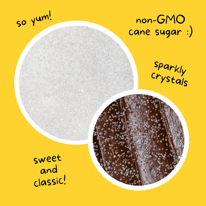 Twinkles Sanding Sugar: Crystal Clear