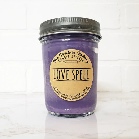 Love Spell | Fruity Perfume Scented Soy Wax Candle