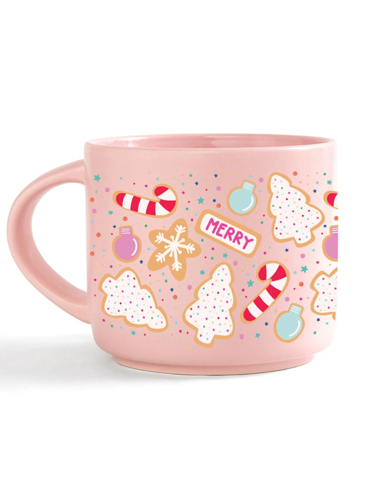 Holiday Cookies Christmas Large Ceramic Mug