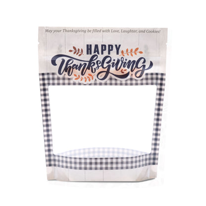 Happy Thanksgiving Cookie Pouches 10 Pack