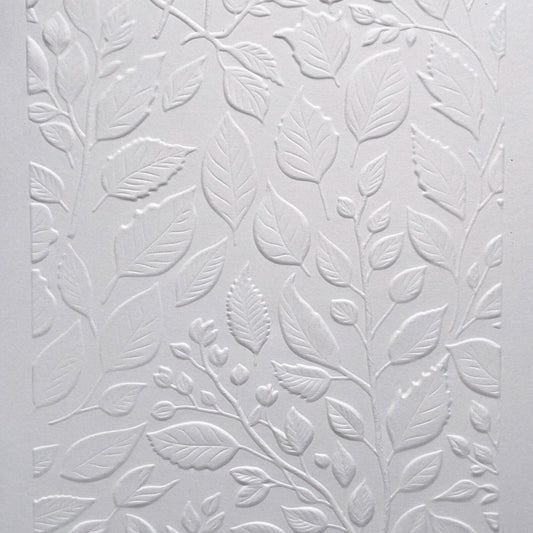 Spring Foliage - Embossed Parchment Sheets - 6/pkg