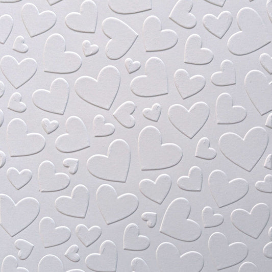 Happy Hearts - Embossed Parchment Sheets - 6/pkg