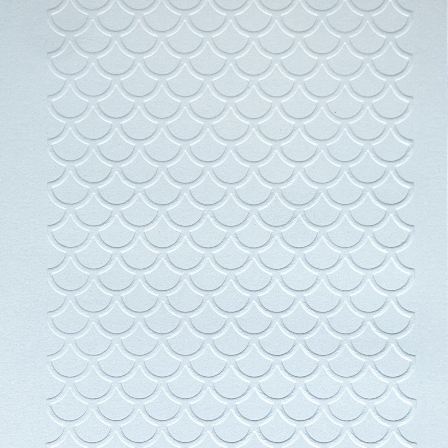 Scallops - Embossed Parchment Sheets - 6/pkg