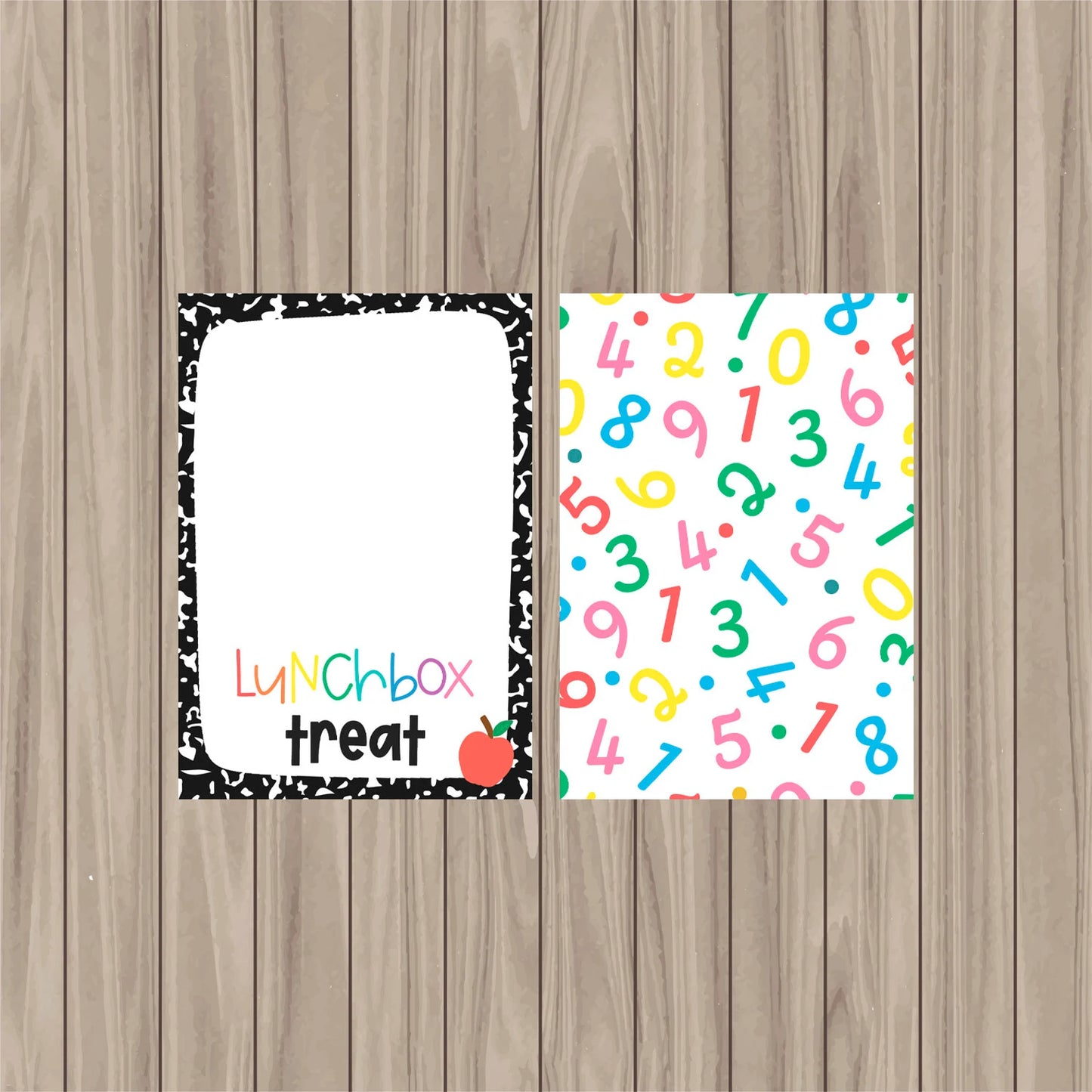 Lunchbox Treat - Cookie Card 3.5"x5"