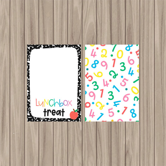 Lunchbox Treat - Cookie Card 3.5"x5"