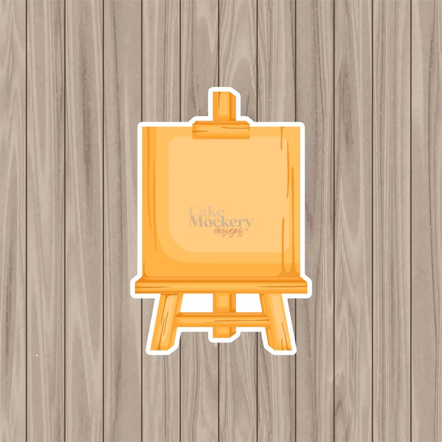 Easel Die Cut Cookie Card