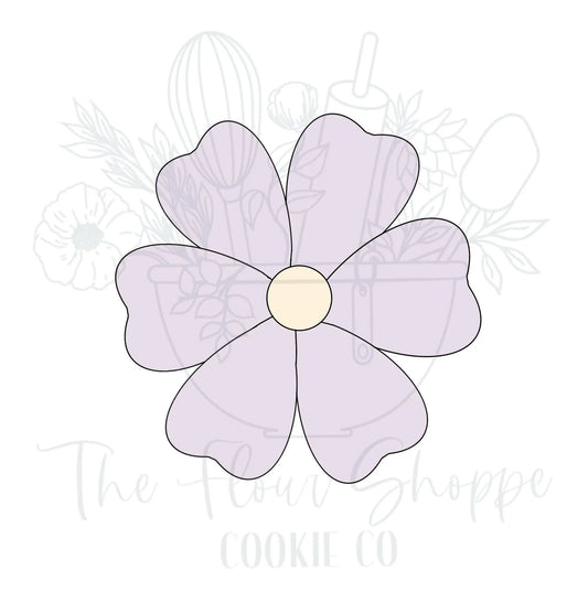 Daisy 4 Flower Cookie Cutter