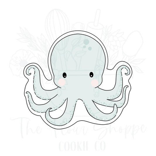 Octopus 1, Ocean, and Under the Sea Cookie Cutter