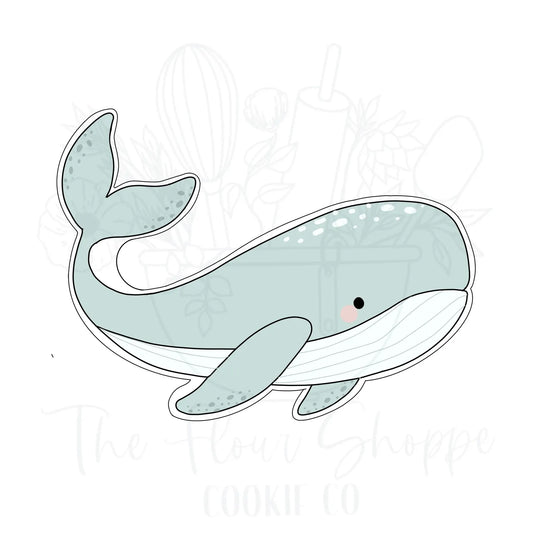 Whale 5, Ocean, and Under the Sea Cookie Cutter