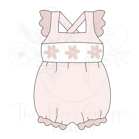 Baby Shorts Outfit 4 Baby Girl Shower Cookie Cutter