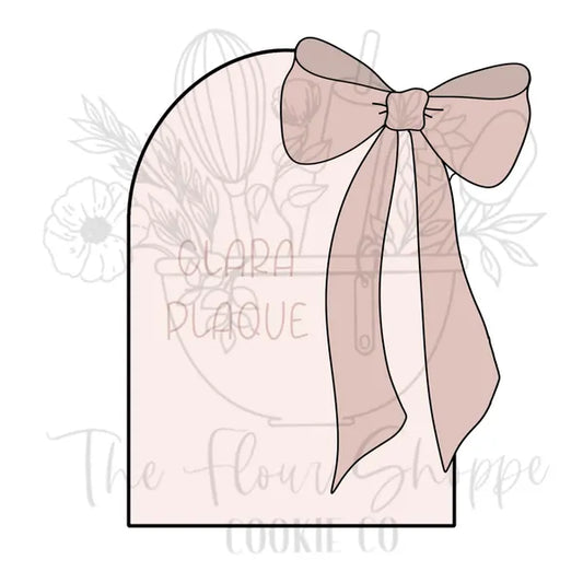Clara Plaque Cookie Cutter