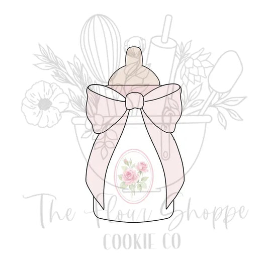 Baby Bottle 2 with Bow Cookie Cutter