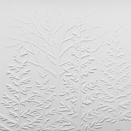 Woodland Background- Embossed Parchment Sheets - 6/pkg