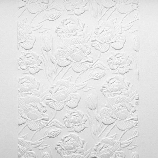 Ditsy Florals - Embossed Parchment Sheets - 6/pkg