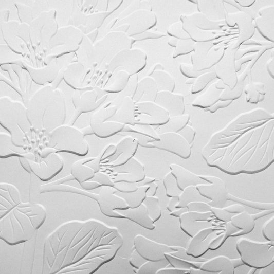 Beautiful Bergenia- Embossed Parchment Sheets - 6/pkg