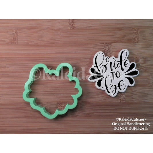 Cookie Cutter Bride To Be 3.5"