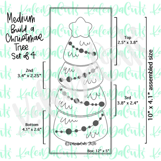 Cookie Cutter Sets Build a Christmas Tree Set- Medium