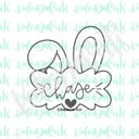 Nancy Bunny Plaque Cookie Cutter Standard - 3.5