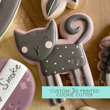 Cookie Cutter Black Cat 3.5"