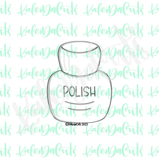 Spa Nail Polish Cookie Cutter Mini - 2"