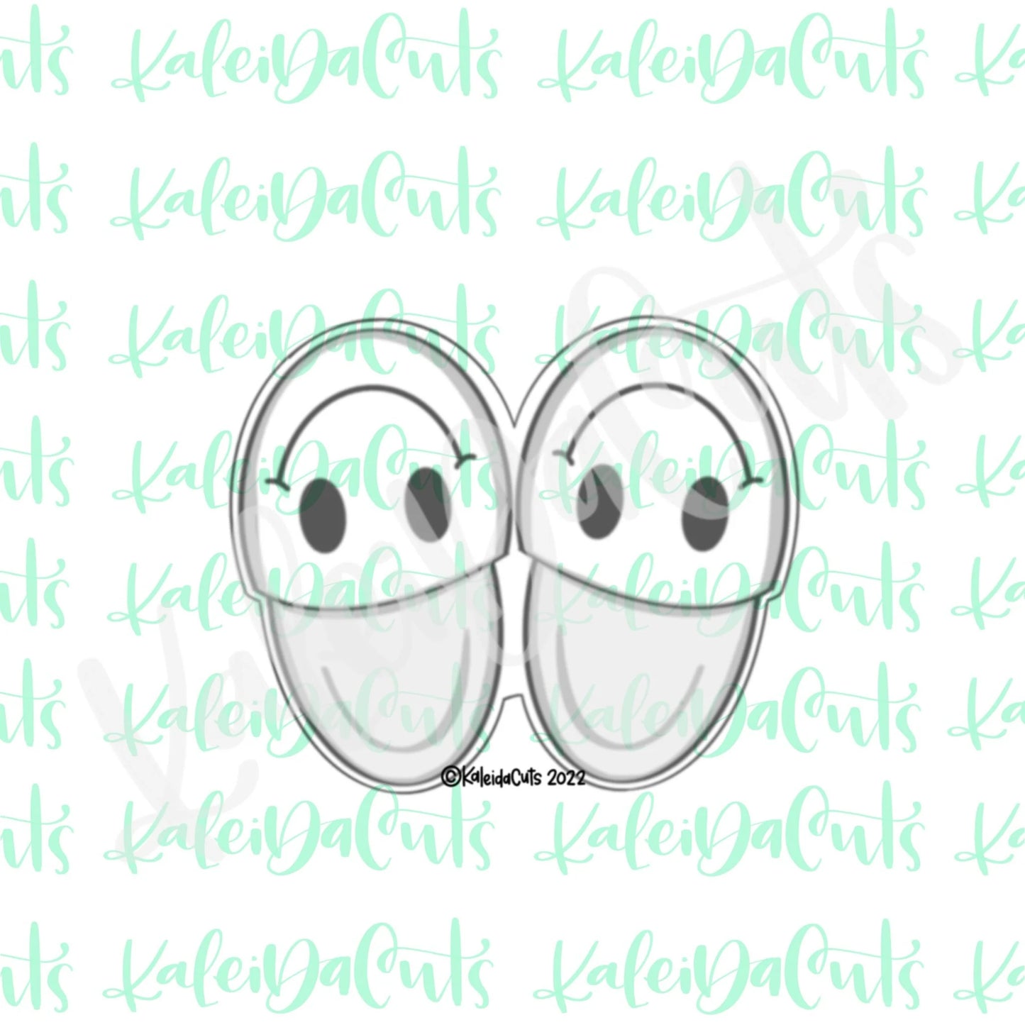 Spa Slippers Cookie Cutter Mini - 2"