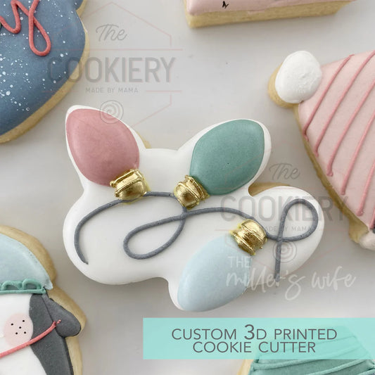 Christmas Lights Cookie cutter 3.5"