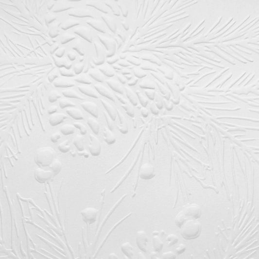 Pinecone Parade - Embossed Parchment Sheets - 6/pkg