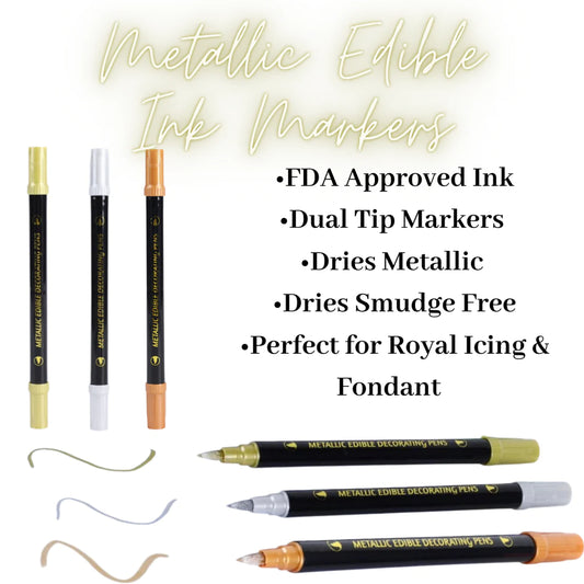 Gold Edible Markers