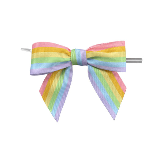 Pastel Rainbow Bow