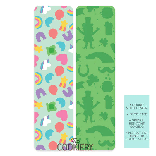 Lucky Charms Food Safe Cookie Card Backers - The Cookiery