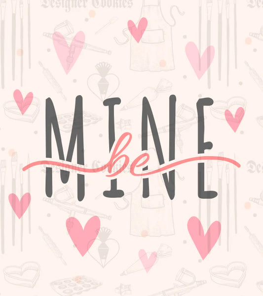 Be Mine Physical Valentine's Tag (25 pcs.)