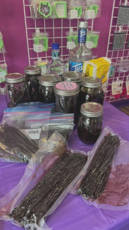 Vanilla Extract & Paste Making Class 9/28/25 2:30-4:30pm