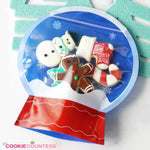 Snow Globe Cookie Bags