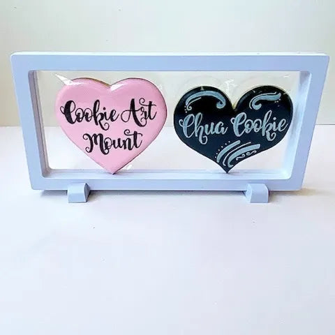 Cookie Art Mount - Rectangle Frame Medium 9.05" x 4.33"