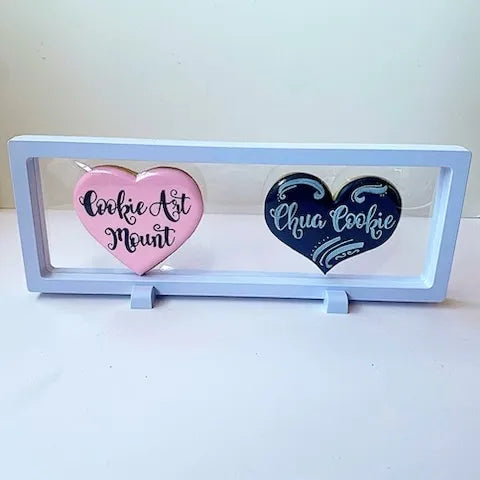 Cookie Art Mount - Rectangle Frame Large 11.8" x 4.33"