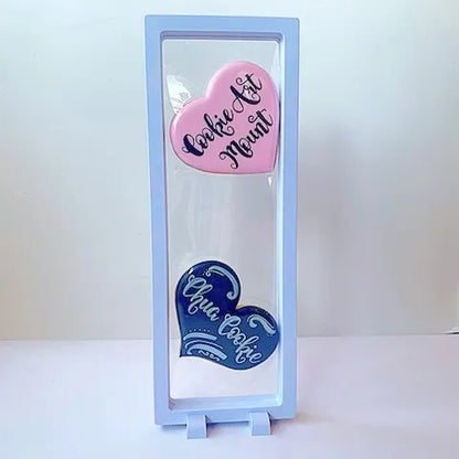 Cookie Art Mount - Rectangle Frame Large 11.8" x 4.33"