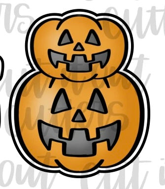 Pumpkins Mini Cookie Cutter - 2"