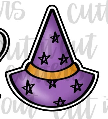Witch Hat Mini Cookie Cutter - 2"